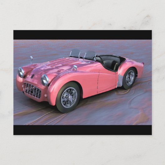 Card TriumphTr3-3gtr Briefkaart (Voorkant)