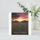 Card Wild Foxglove Meadow Kaart (Staand voorkant)