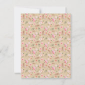 Card with flowers notitiekaartje (Voorkant)