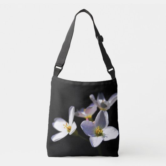 Cardamine Pratensis Bloemen cbbcnm Crossbody Tas (Voorkant)