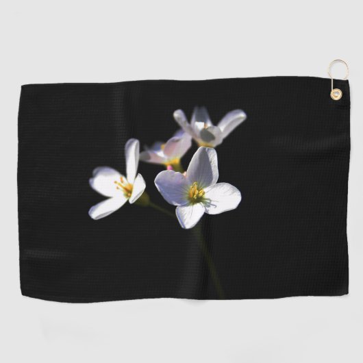 Cardamine Pratensis Bloemen gtcnm Golfhanddoek (Horizontaal)