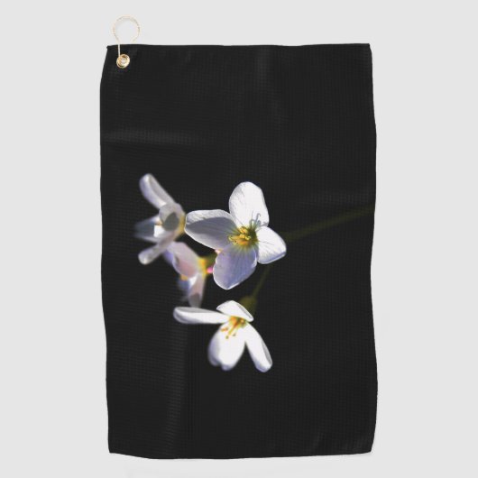 Cardamine Pratensis Bloemen gtcnm Golfhanddoek (Voorkant)