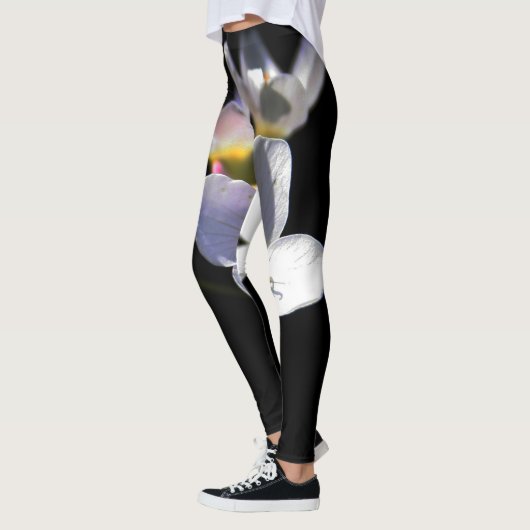 Cardamine pratensis bloemen lecum leggings (Links)