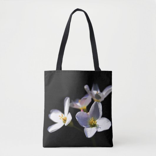 Cardamine Pratensis Bloemen stcna Tote Bag (Voorkant)