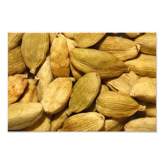Cardamom-poden Foto Afdruk (Voorkant)
