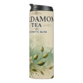 Cardamom Tea Design AI-kunst Thermosbeker (Geroteerd rechts)