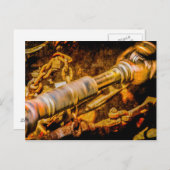 Cardan Shaft - Werkelijk hard Briefkaart (Voorkant / Achterkant)