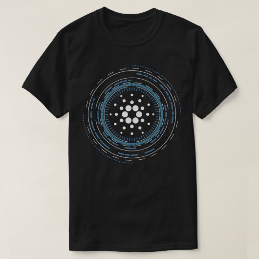 Cardano ADA Crypto Cryptocurrency Premium T-shirt (Design voorkant)