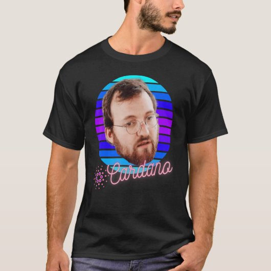 Cardano Charles Hoskinson Blockchain Crypto Crypto T-shirt (Voorkant)