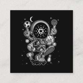 Cardano Coin-Crypto Astronaut Informatiekaartje