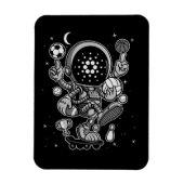 Cardano Coin-Crypto Astronaut Magneet (Verticaal)