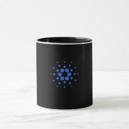 Cardano Logo Alleen Afbeelding Mok