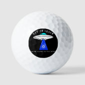 Cardano naar de maan- ADA Crypto Golfballen (Voorkant)