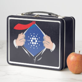 Cardano Superheld Afbeelding Lunchbox