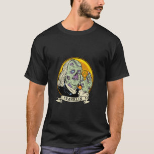 Cardano Zombie Dollar Ben Franklin Hold ADA Crypto T-shirt