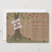 Cardboard geïnspireerd Apple Orchard repetitie din Kaart (Voorkant)