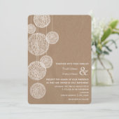 Cardboard geïnspireerde wijn Wereldbollen Weddensc Kaart (Staand voorkant)