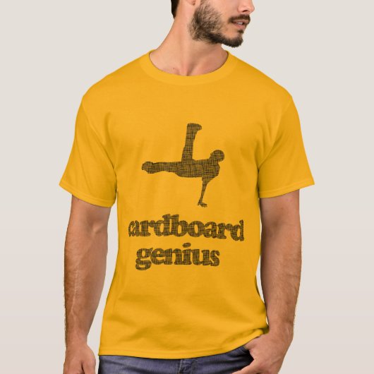 Cardboard Genius T-shirt (Voorkant)