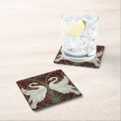 Cardboard paper drink onderzetter art nouveau styl (Insitu)