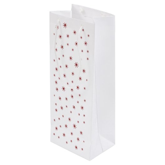 CardboardDeaux voor Box Wine Quote Wijn Cadeautas (Achterkant Gekanteld)