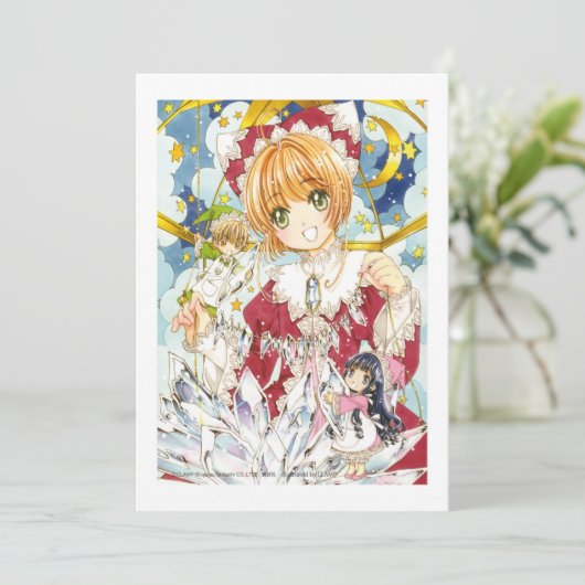 Cardcaptor Sakura Sakura Kinomoto, Tomoyo en Syao Kaart (Staand voorkant)