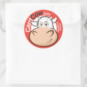 CardCow  Briefkaarten Sticker (Tas)