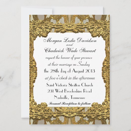 Cardellastine 5,5 x 7,5-inch fotobruiloft kaart (Achterkant)