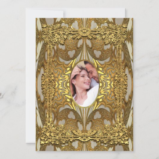 Cardellastine 5,5 x 7,5-inch fotobruiloft kaart (Voorkant)