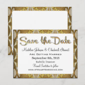 Cardellastine Bewaar de datum Aankondigingskaart (Voorkant / Achterkant)