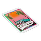 Cárdenas Cuba vintage reisposter Magneet (Rechterzijde)