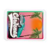 Cárdenas Cuba vintage reisposter Magneet (Horizontaal)