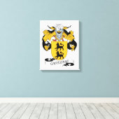 Cardenas Family Crest Canvas Afdruk (Insitu (Houten vloer))