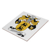 Cardenas Family Crest Tegeltje (Zijkant)