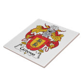 Cardenas Family Crest Tegeltje (Zijkant)