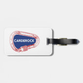 Carderock cliché Carabiner Bagagelabel (Achterkant horizontaal)