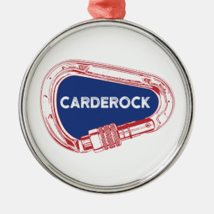 Carderock cliché Carabiner Metalen Ornament