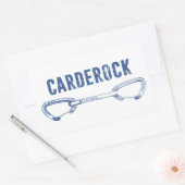 Carderock Rock-limmer Rechthoekige Sticker (Envelop)