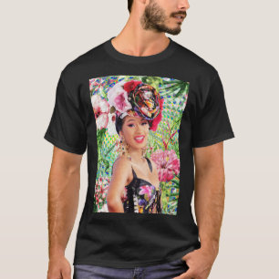 Cardi B Portrait T-shirt