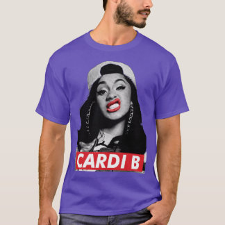 Cardi B Rapster meisje T-shirt