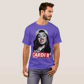 Cardi B Rapster meisje T-shirt (Voorkant volledig)