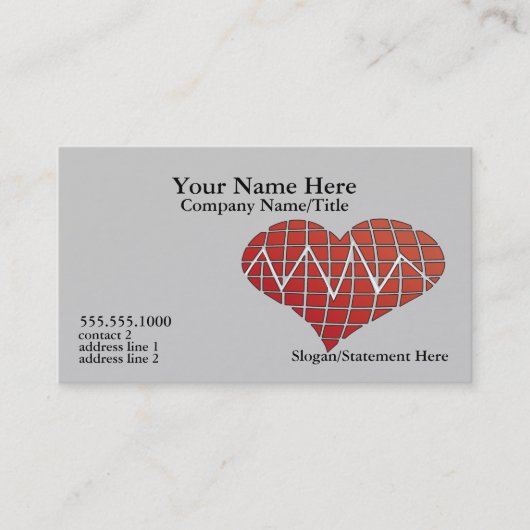 Cardiaal Visitekaartje (Voorkant)