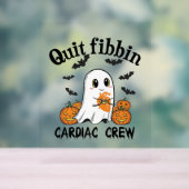 Cardiac Crew Funny Boo-Ghost Pumpkin Acryl Bord (Neutraal)