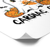 Cardiac Crew Funny Boo-Ghost Pumpkin Poster (Hoek)