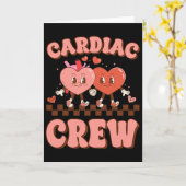 Cardiac Crew Hartverpleegster Echo Tech Valentijns Kaart (Gele Bloem)