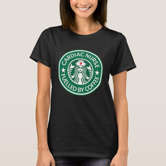 Cardiac Nurse and Coffee Top (Voorkant)