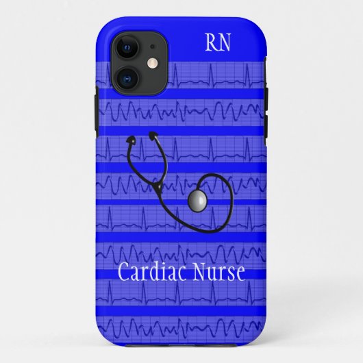 Cardiac Nurse Design iPhone 5 Barely There Hoes (Achterkant)