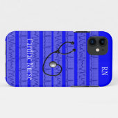 Cardiac Nurse Design iPhone 5 Barely There Hoes (Achterkant (horizontaal))