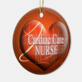 CARDIAC NURSE HEART CHRISTMAS ORNAMENT (Links)