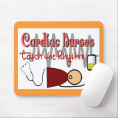 CARDIAC NURSES "VANGT DE RHYTHM" MUISMAT (Met muis)