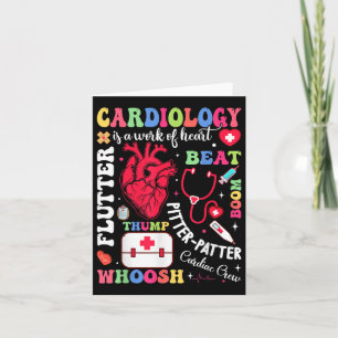 Cardiac verpleegster Cardiologie is werk van hart  Kaart